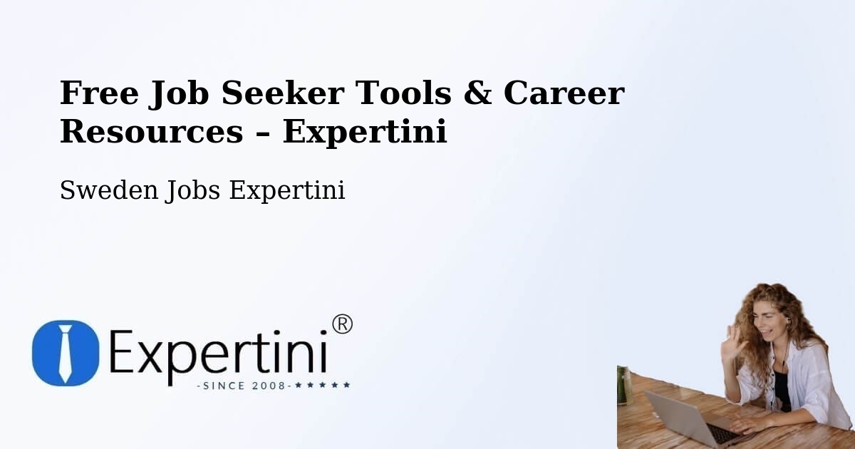 Free Job Seeker Tools & Career Resources – Nacka - Nacka, Sweden Jobs Expertini