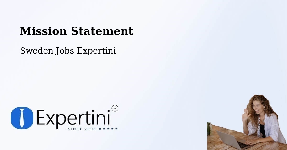 Corporate Mission – Nacka - Sweden Jobs Expertini