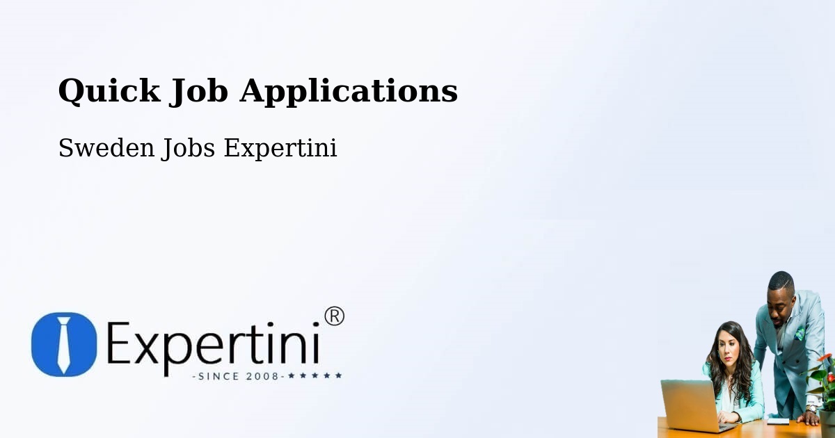 Quick Apply Feature – Nacka - Sweden Jobs Expertini