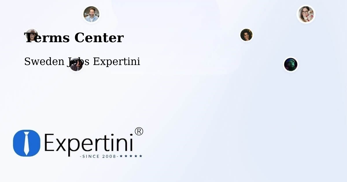 Terms of Service – Nacka - Sweden Jobs Expertini
